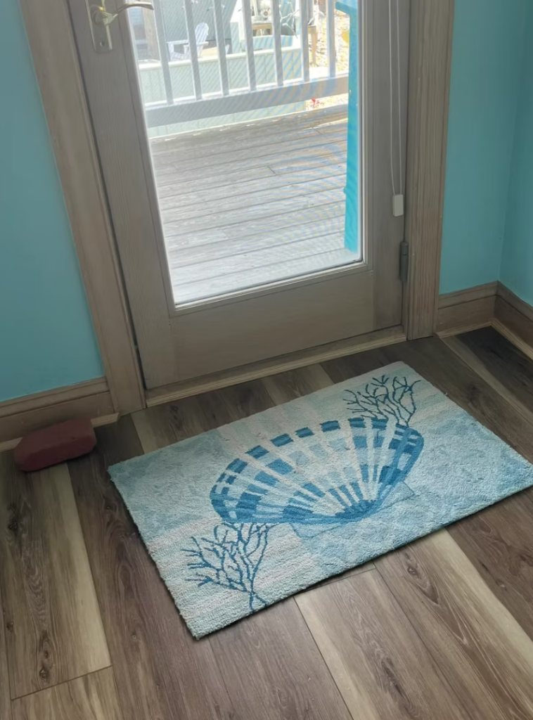 Entry hall and tile by Cas and Cal Construction