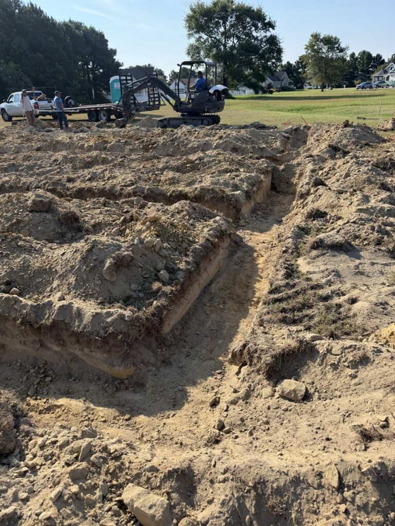 New home: site work and foundation