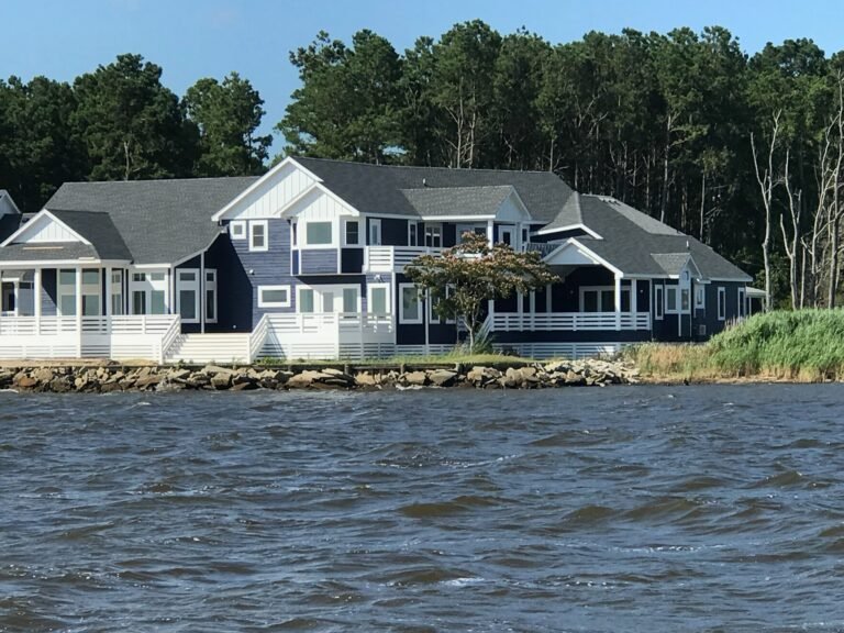 Custom home on the Albemarle Sound